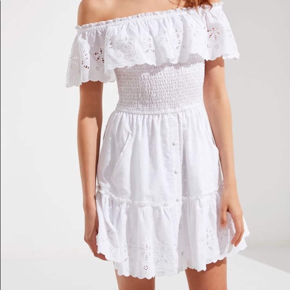 Rahi Cali White Lace Dress
